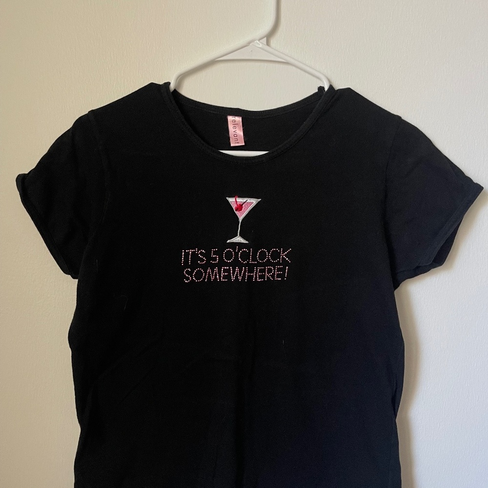 Black Baby Tee